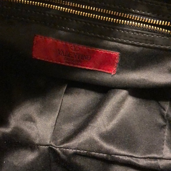 *Open to Offers* Valentino Lacca Ruched Bow Handbag - Picture 4 of 8